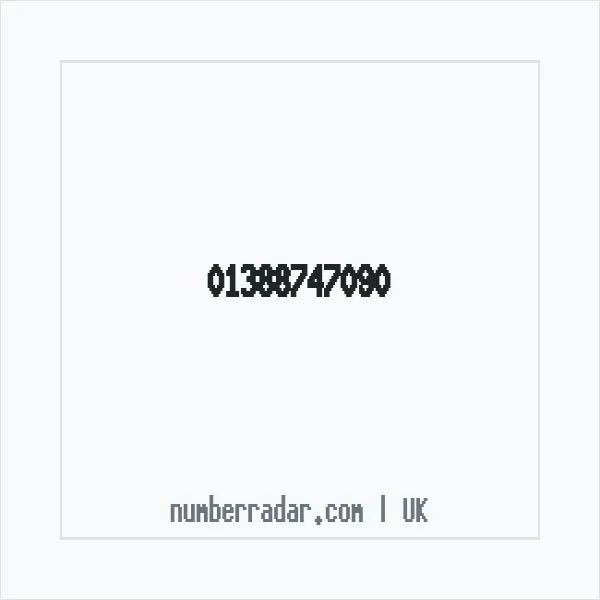Reverse number check for +44 1388 747090 — who called me?