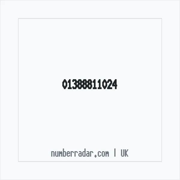Reverse number check for +44 1388 811024 — who called me?