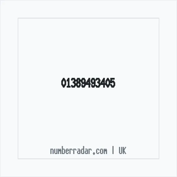 Reverse number check for +44 1389 493405 — who called me?
