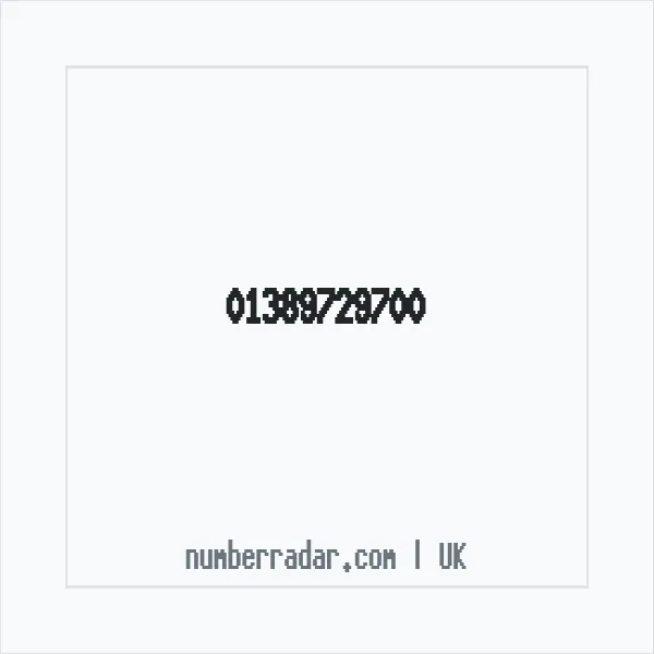 Reverse number check for +44 1389 729700 — who called me?
