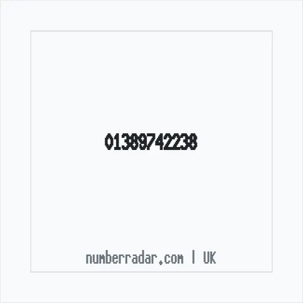Reverse number check for +44 1389 742238 — who called me?