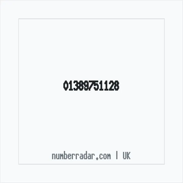 Reverse number check for +44 1389 751128 — who called me?