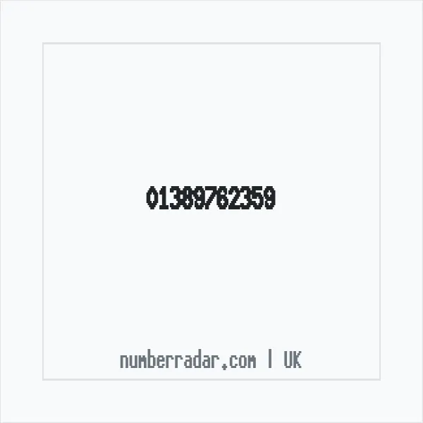 Reverse number check for +44 1389 762359 — who called me?