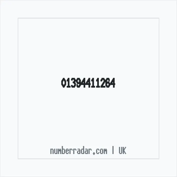 Reverse number check for +44 1394 411264 — who called me?