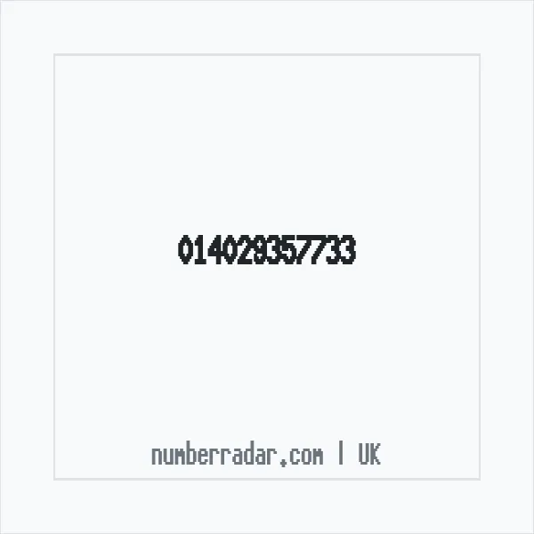 Reverse number check for +44 (1402) 935-773 — who called me?