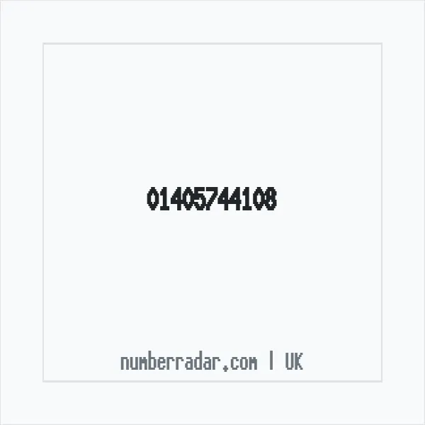 Reverse number check for +44 1405 744108 — who called me?