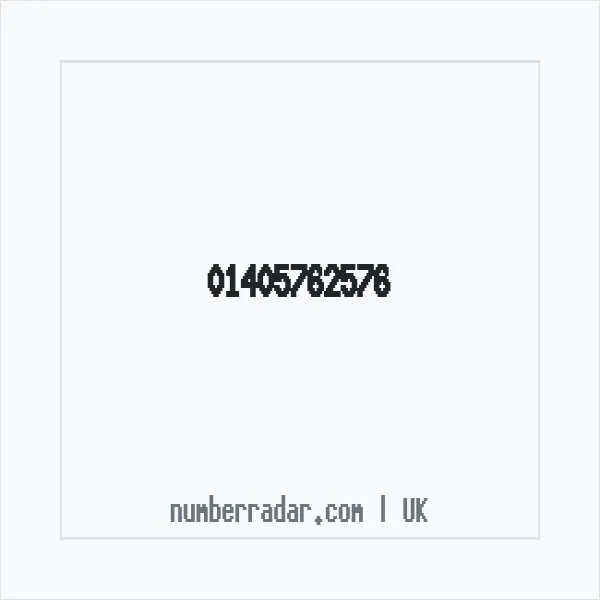 Reverse number check for +44 1405 762576 — who called me?