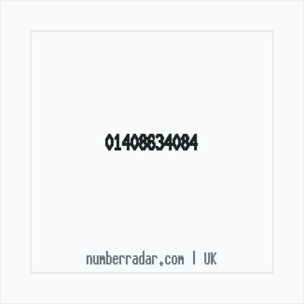 Reverse number check for +44 1408 634084 — who called me?
