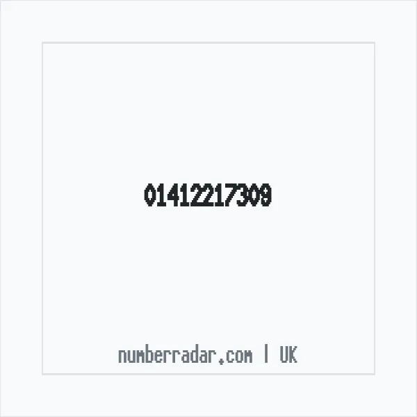 Reverse number check for +44 141 221 7309 — who called me?