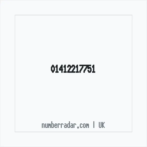 Reverse number check for +44 141 221 7751 — who called me?