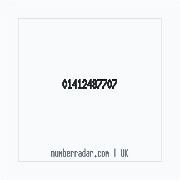 Reverse number check for +44 141 248 7707 — who called me?