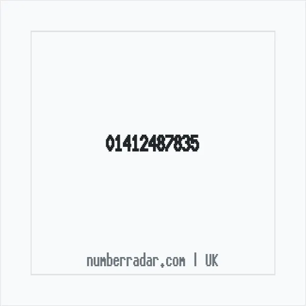 Reverse number check for +44 141 248 7835 — who called me?