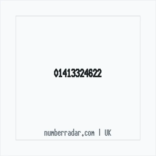 Reverse number check for +44 141 332 4622 — who called me?