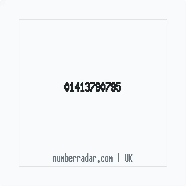Reverse number check for +44 141 379 0795 — who called me?