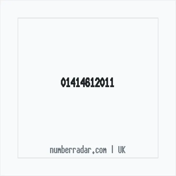 Reverse number check for +44 141 461 2011 — who called me?