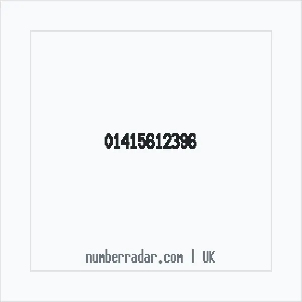 Reverse number check for +44 141 561 2396 — who called me?