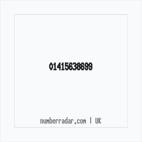 Reverse number check for +44 141 563 8699 — who called me?