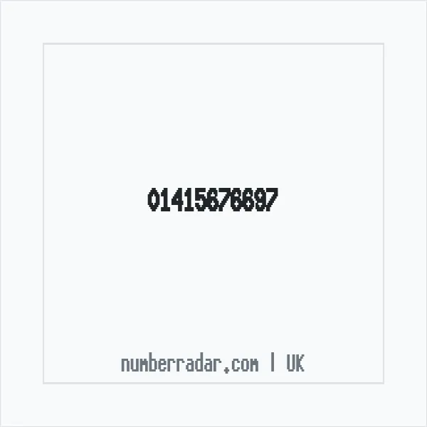 Reverse number check for +44 141 567 6697 — who called me?