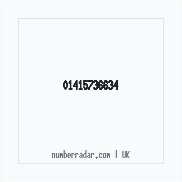 Reverse number check for +44 141 573 6634 — who called me?