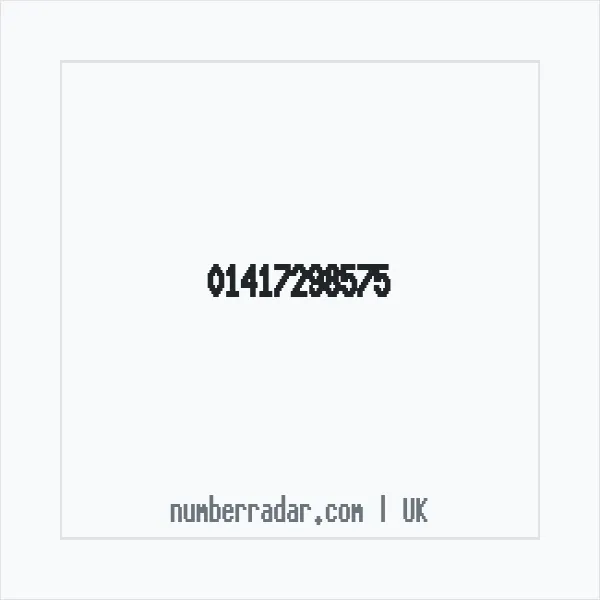 Reverse number check for +44 141 729 8575 — who called me?