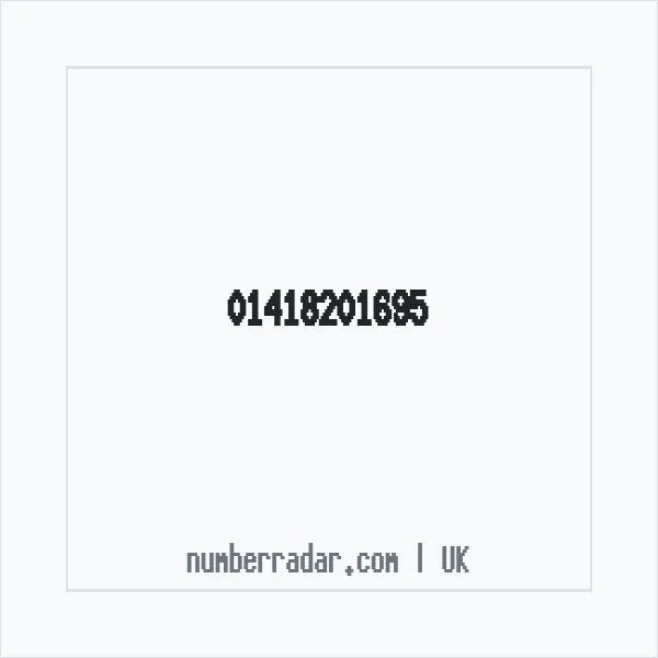 Reverse number check for +44 141 820 1695 — who called me?