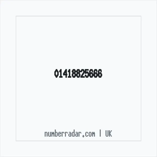 Reverse number check for +44 141 882 5666 — who called me?