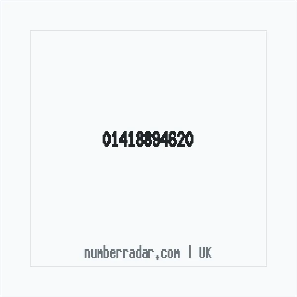 Reverse number check for +44 141 889 4620 — who called me?