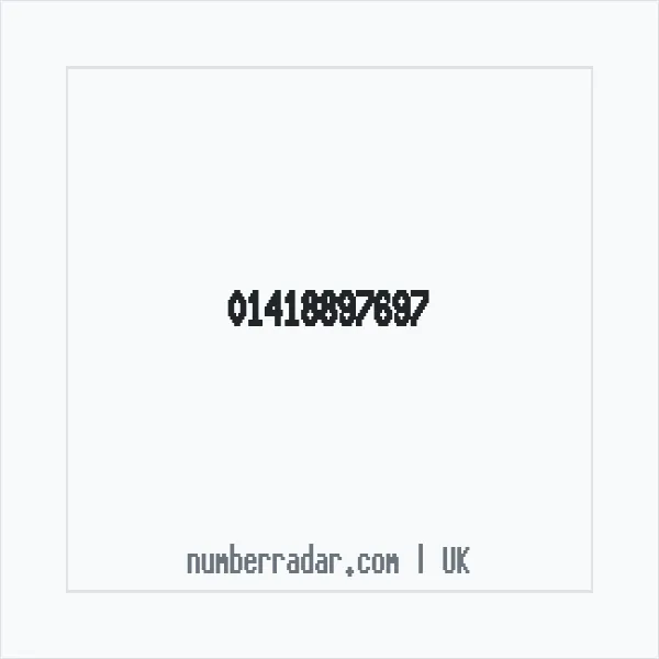 Reverse number check for +44 141 889 7697 — who called me?