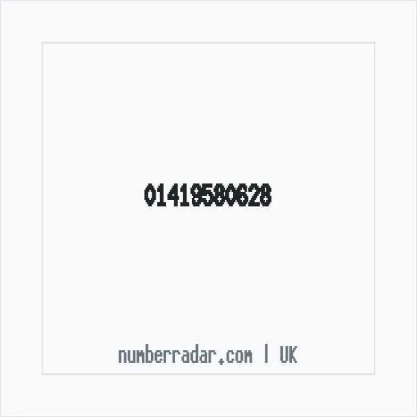 Reverse number check for +44 141 958 0628 — who called me?