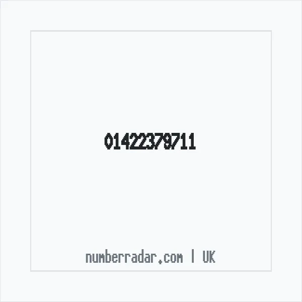 Reverse number check for +44 1422 379711 — who called me?