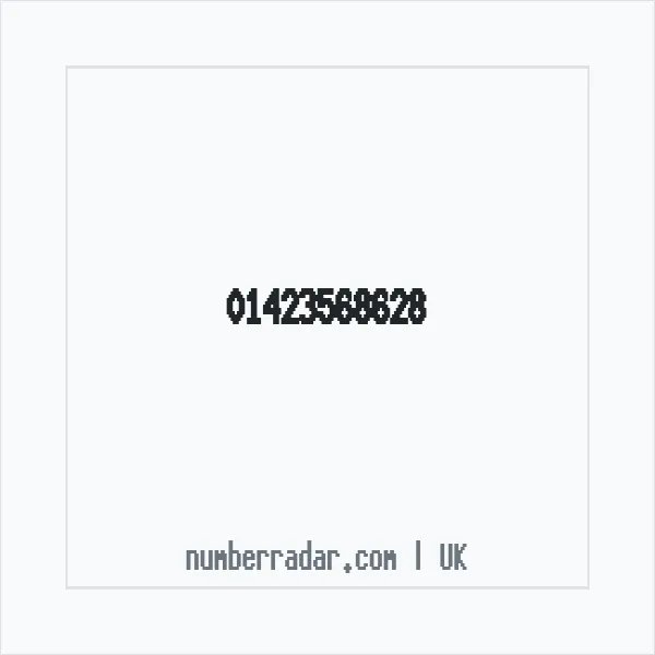 Reverse number check for +44 1423 568628 — who called me?