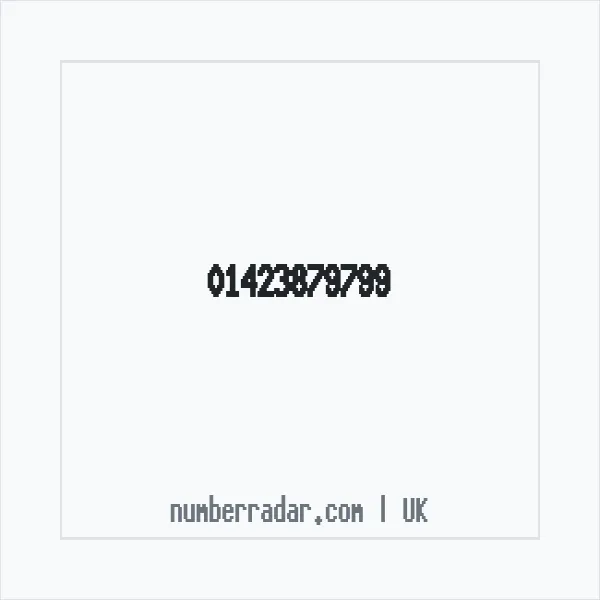 Reverse number check for +44 1423 879799 — who called me?