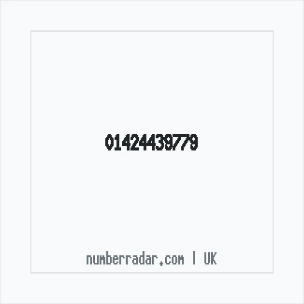 Reverse number check for +44 1424 439779 — who called me?