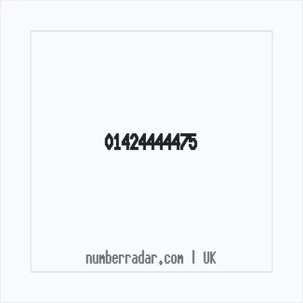 Reverse number check for +44 1424 444475 — who called me?