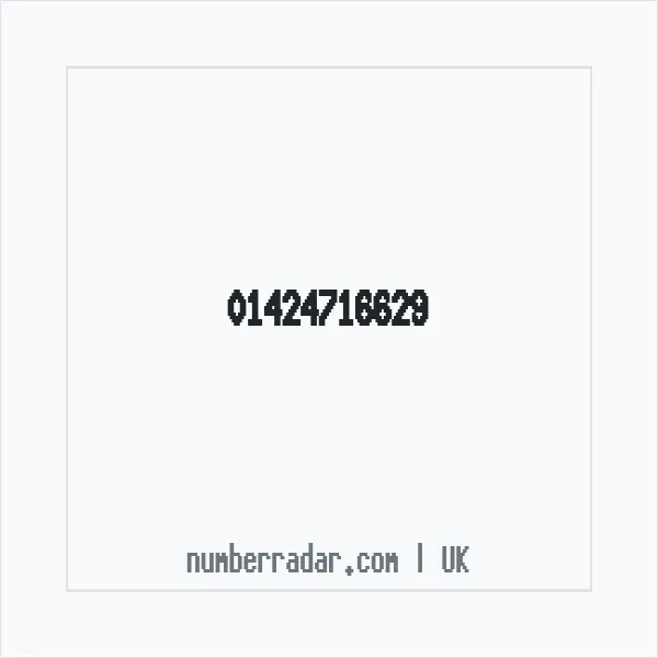 Reverse number check for +44 1424 716629 — who called me?