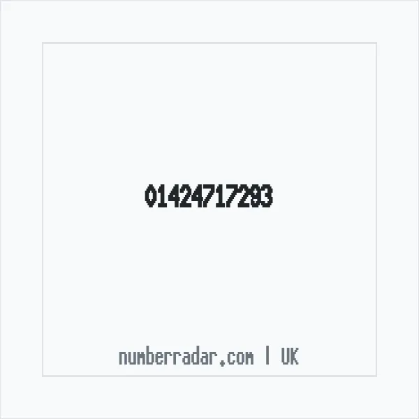Reverse number check for +44 1424 717293 — who called me?