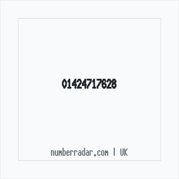 Reverse number check for +44 1424 717628 — who called me?