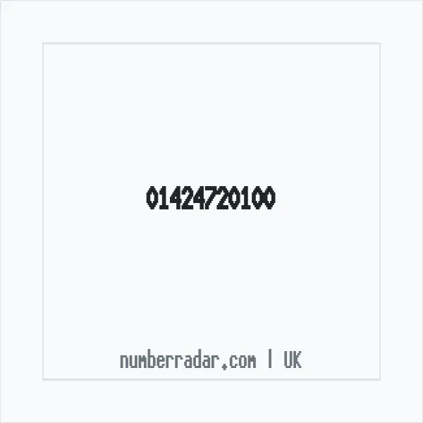Reverse number check for +44 1424 720100 — who called me?