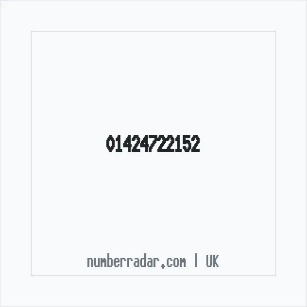 Reverse number check for +44 1424 722152 — who called me?