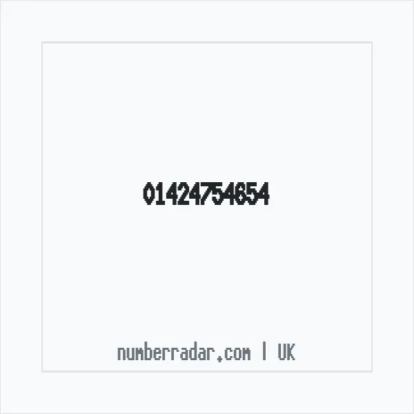 Reverse number check for +44 1424 754654 — who called me?