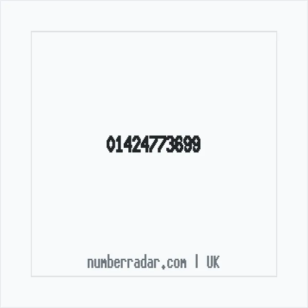 Reverse number check for +44 1424 773699 — who called me?
