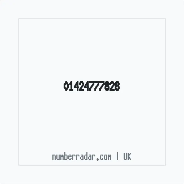 Reverse number check for +44 1424 777828 — who called me?
