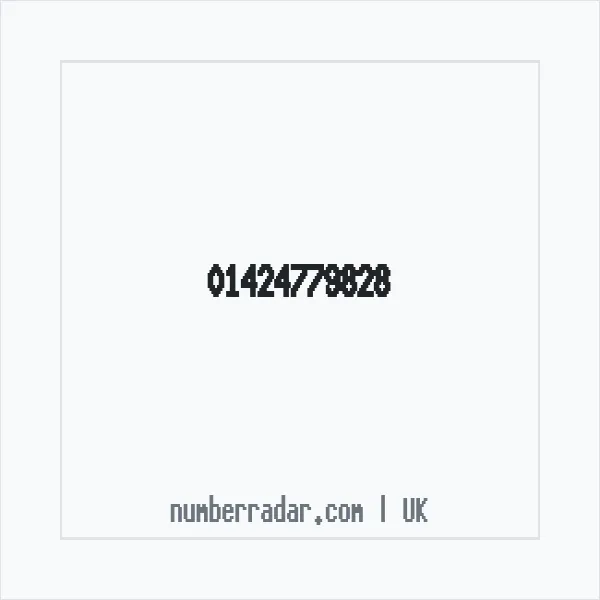 Reverse number check for +44 1424 779828 — who called me?