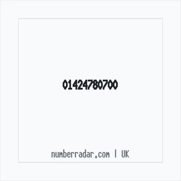 Reverse number check for +44 1424 780700 — who called me?