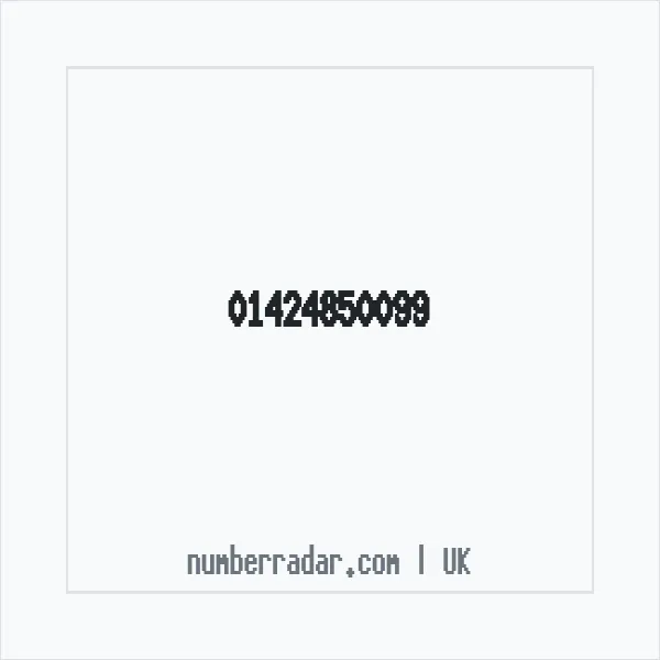 Reverse number check for +44 1424 850099 — who called me?