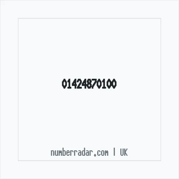 Reverse number check for +44 1424 870100 — who called me?