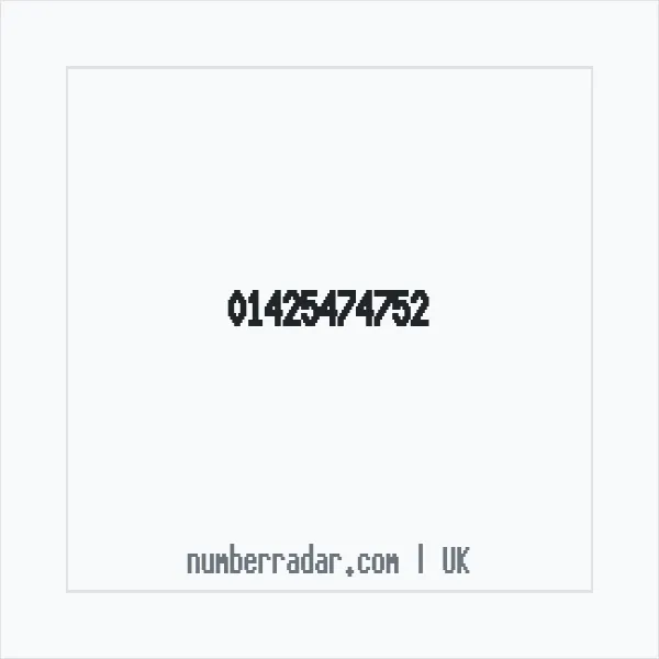 Reverse number check for +44 1425 474752 — who called me?