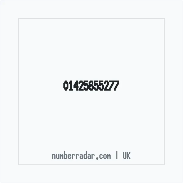 Reverse number check for +44 1425 655277 — who called me?