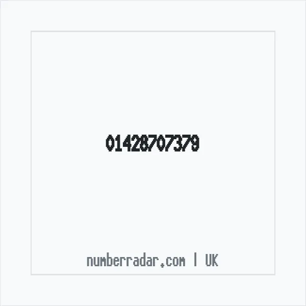 Reverse number check for +44 1428 707379 — who called me?
