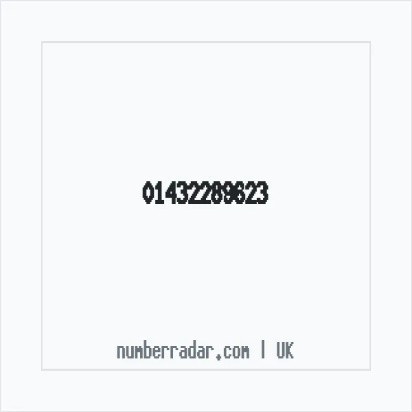 Reverse number check for +44 1432 289623 — who called me?